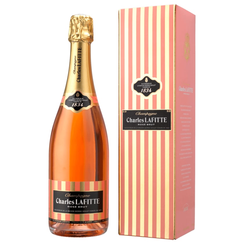Charles Lafitte 1834 Champagner Rosé Brut 0,75l